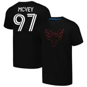 Men's D.C. United ＃97 Christopher McVey Black Name & Number Culture Heavy T-Shirt