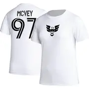 Women's D.C. United ＃97 Christopher McVey White Name & Number Icon T-Shirt