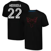 Youth D.C. United ＃22 Aaron Herrera Black Name & Number Culture Heavy T-Shirt